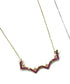 14K Gold Diamond & Ruby Star Of Bethlehem Opening Magnetic Necklace